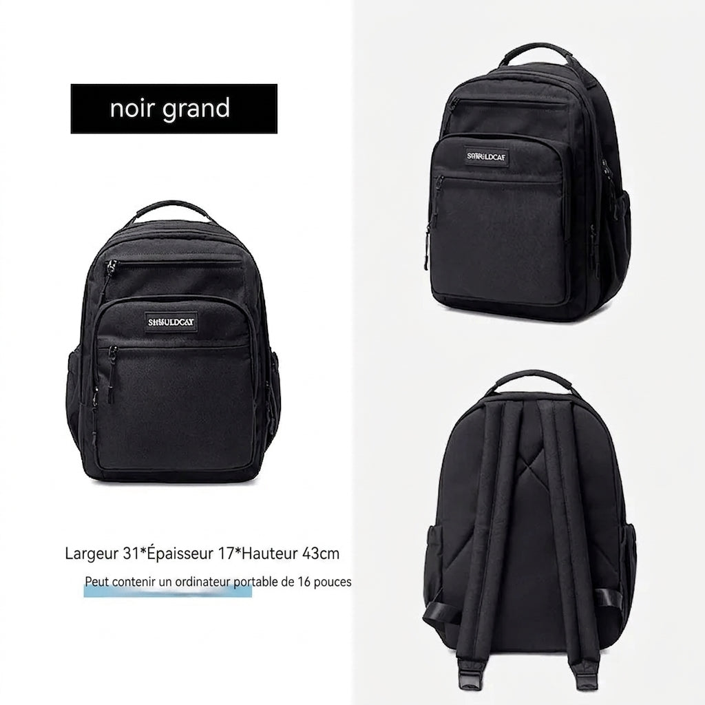 Sac à Dos Ergonomique Grande Capacité – Imperméable & Compartiment Ordinateur